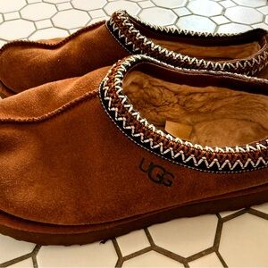 UGG Chestnut Suede Slippers
